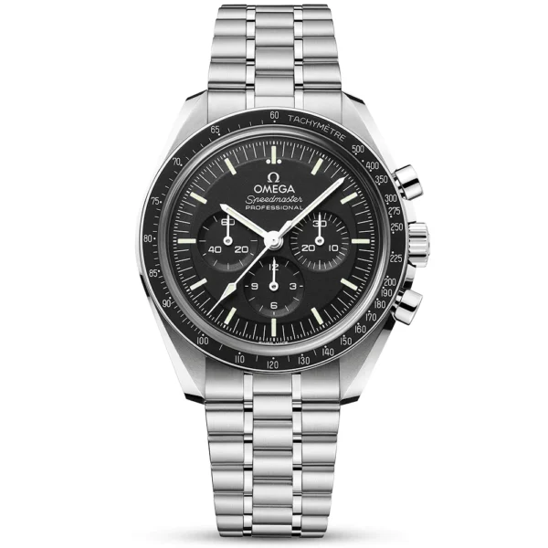 OMEGA Speedmaster Moonwatch 42mm White Dial Men’s Bracelet Watch