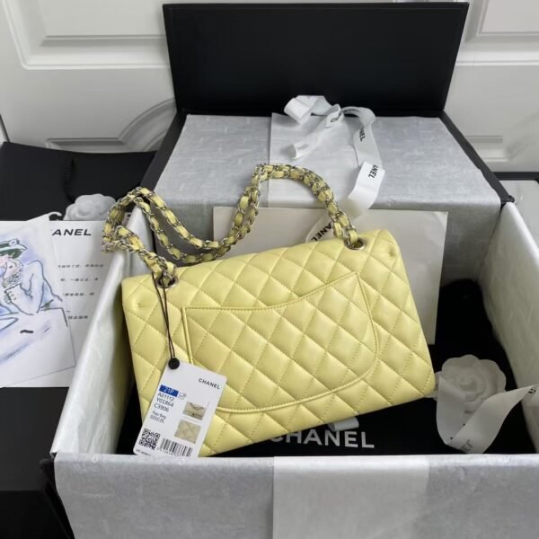 Chanel Classic 11.12 Handbag Silver Hardware