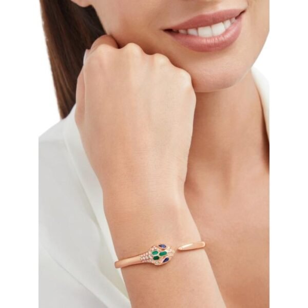 Serpenti Seduttori gilded snake bracelet