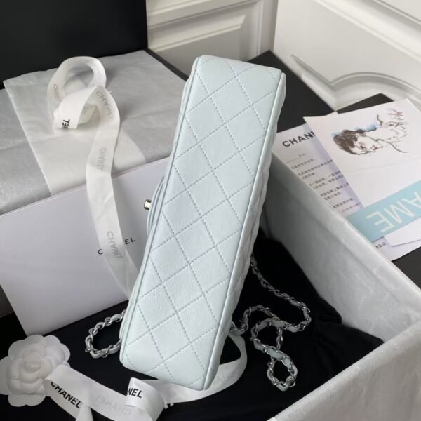 Chanel Classic 11.12 Handbag Silver Hardware