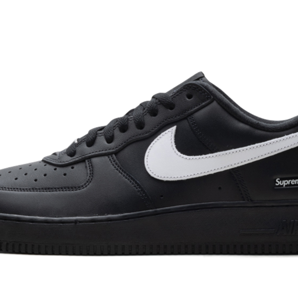 Air Force 1 Low "Supreme - Mini Box Logo Black / White" CU9225 002