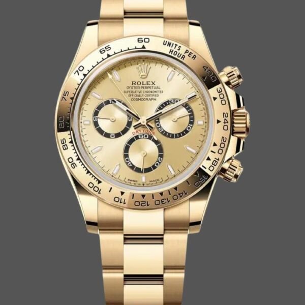 Rolex Cosmograph Daytona 126505 0003 Oyster Bracelet Rose Champagne Dial 40mm Mens Replica Watch