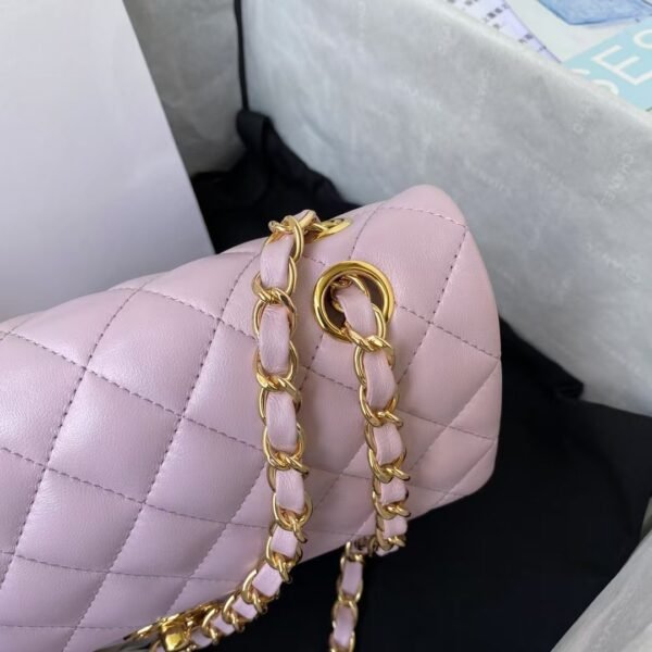 Chanel Small Classic Handbag Gold Hardware