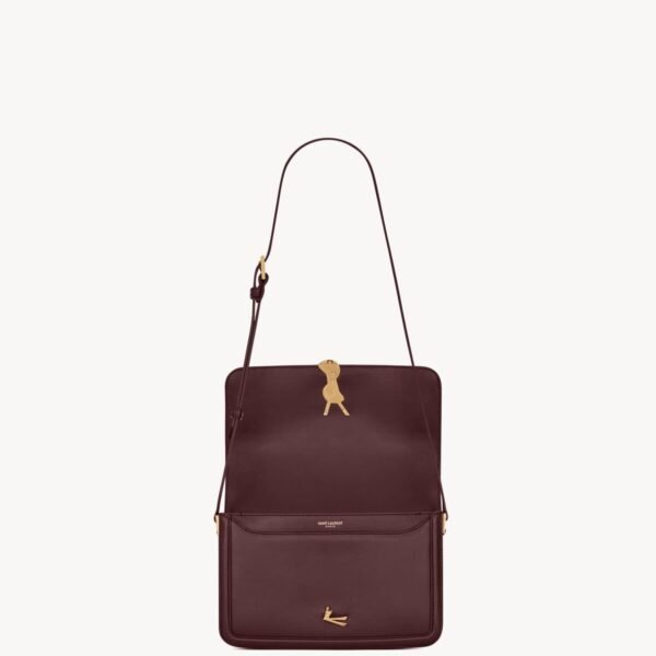YSL Solferino Medium Satchel in Box Saint Laurent