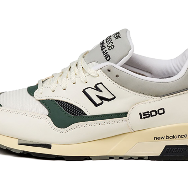 1500 "Made In England - White Green" U1500WHG