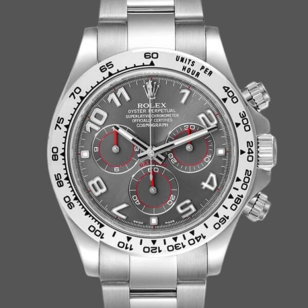 Rolex Cosmograph Daytona 116509 Meteorite Grey Dial 40MM Mens Replica Watch