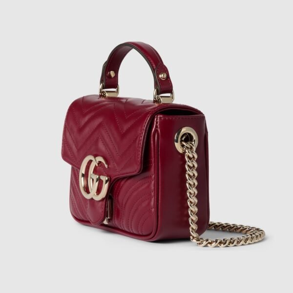 GG Marmont Mini Top Handle Bag