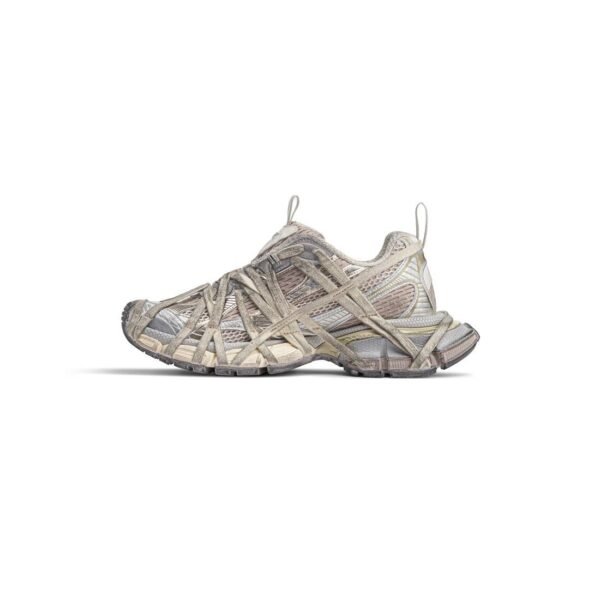 Womens 3xl Extreme Lace Sneaker  in Light Beige