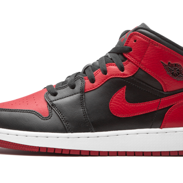 Air Jordan 1 Mid GS "Banned 2020" 554725 074
