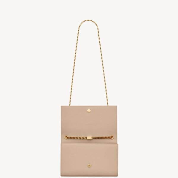 YSL Kate Medium in Grain De Poudre Embossed Leather