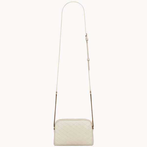 YSL Gaby Zipped Pouch in Quilted Lambskin