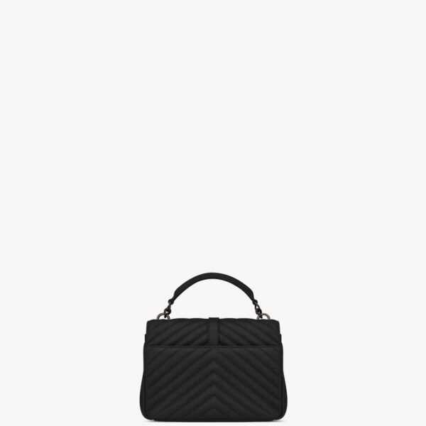 YSL College Medium in Quilted Leather