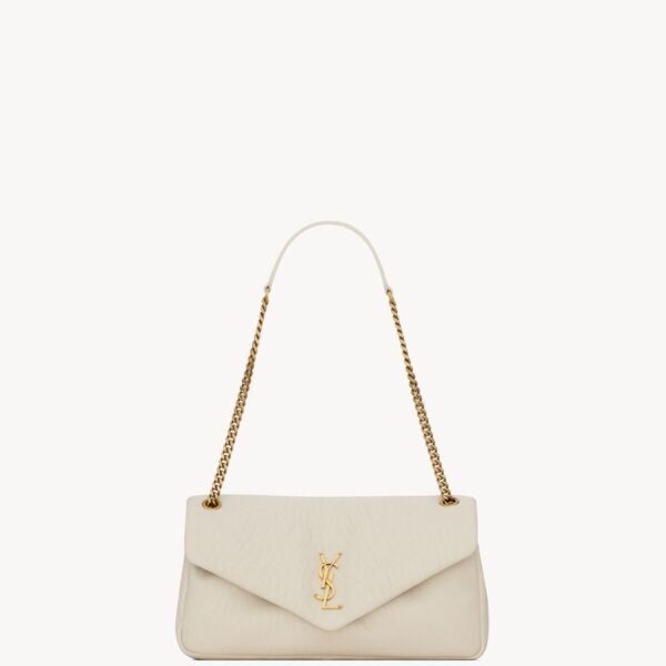 YSL CALYPSO Medium in Grained Lambskin