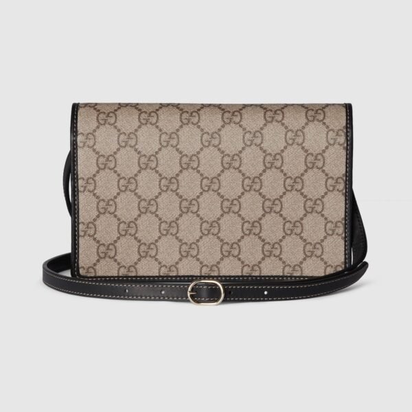 Gucci GG Emblem Super Mini Shoulder Bag