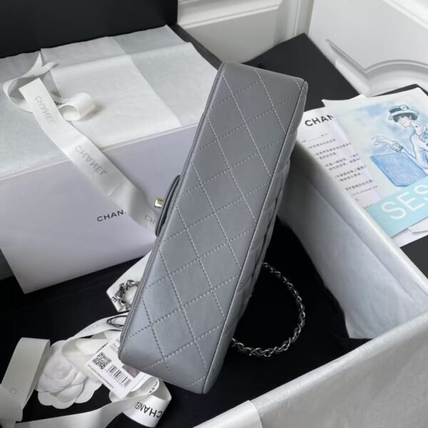 Chanel Classic 11.12 Handbag Silver Hardware