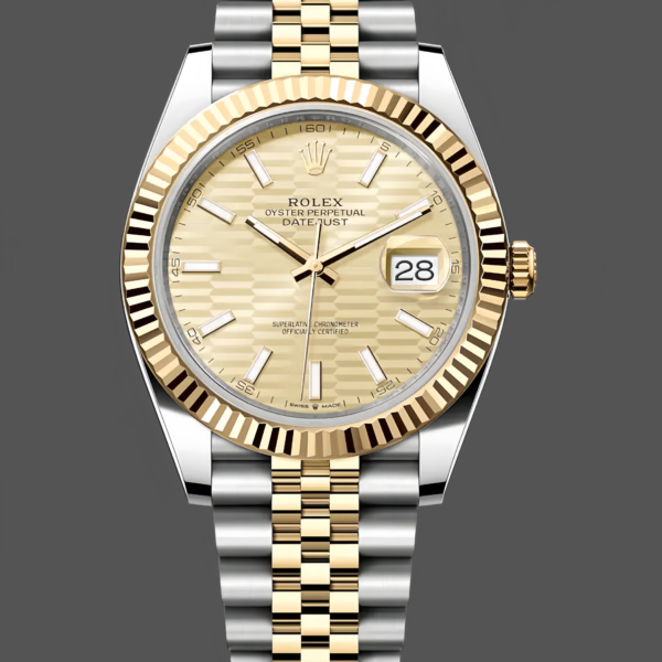 Rolex Datejust 126233 Champagne Motif dial 36MM Unisex Replica Watch