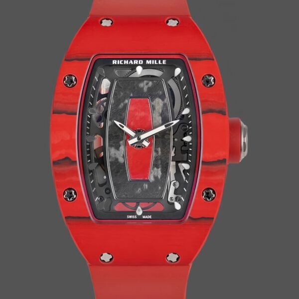 Richard Mille RM055 Transparent Case Skeleton Dial