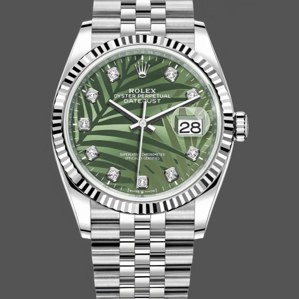 Rolex Datejust 126234 Stainless Steel Mint Green Dial 36MM Unisex Replica Watch