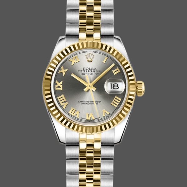 Rolex Datejust 179173 Ivory Sunbeam Diamond Dial Fluted Bezel 26MM Lady Replica Watch
