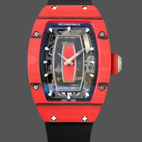 Richard Mille RM07-01 Automatic Racing Red Carbon Limited Edition 46mm Ladies Watch