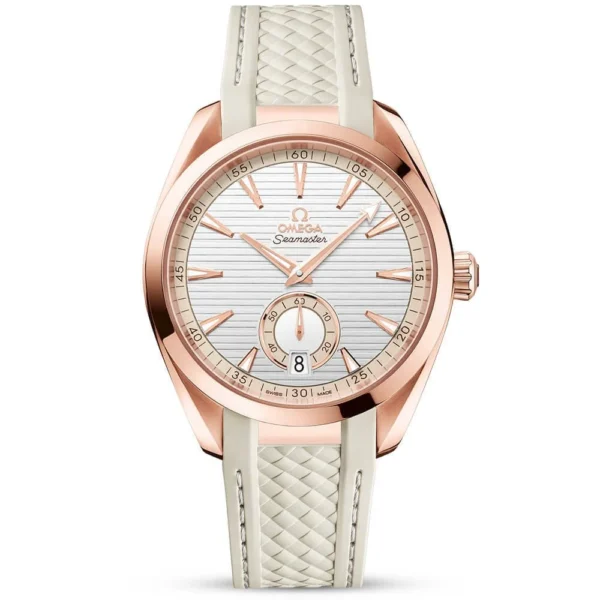 OMEGA Seamaster Aqua Terra Shades 38mm Terracotta Red Dial Watch