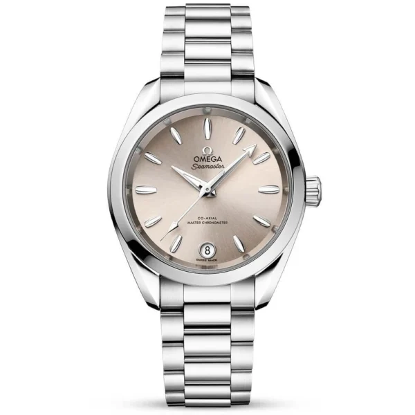 OMEGA Seamaster Aqua Terra Shades 34mm Lavender Purple Dial Ladies Watch