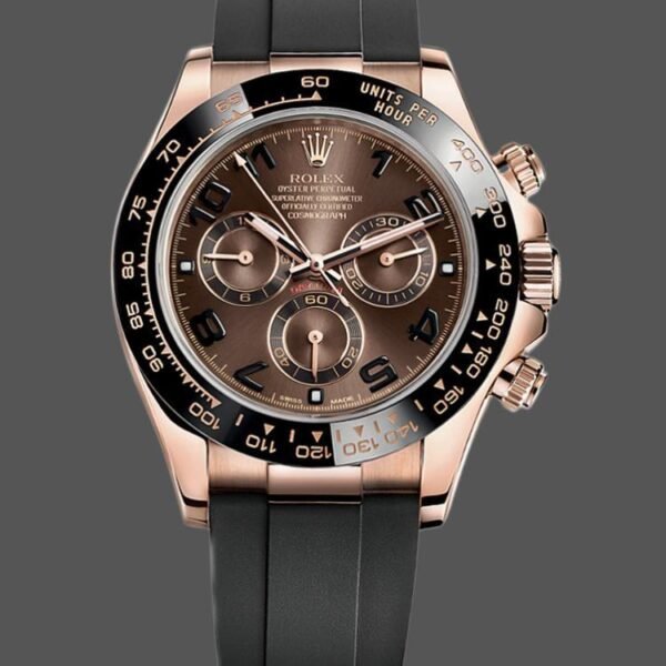 Rolex Cosmograph Daytona 116515LN Black Pink Dial 40mm Mens Replica Watch