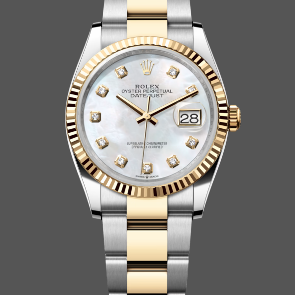 Rolex Datejust 126233 Silver Roman Numeral Dial 36MM Unisex Replica Watch