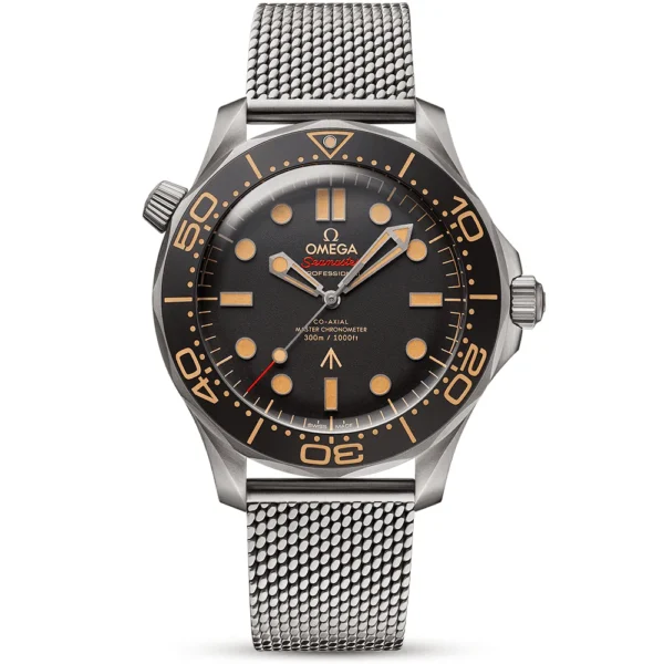 OMEGA Seamaster Diver 300m 007 No Time to Die James Bond NATO Strap Watch