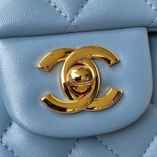 Chanel Small Classic Handbag Gold Hardware
