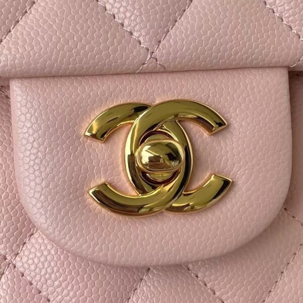 Chanel Classic 11.12 Handbag Caviar Gold Hardware