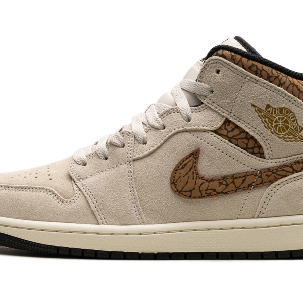 Air Jordan 1 Mid "Brown Elephant" DZ4129 102
