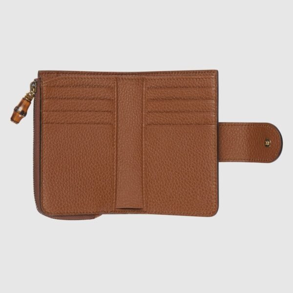 Medium Bamboo Double G Wallet