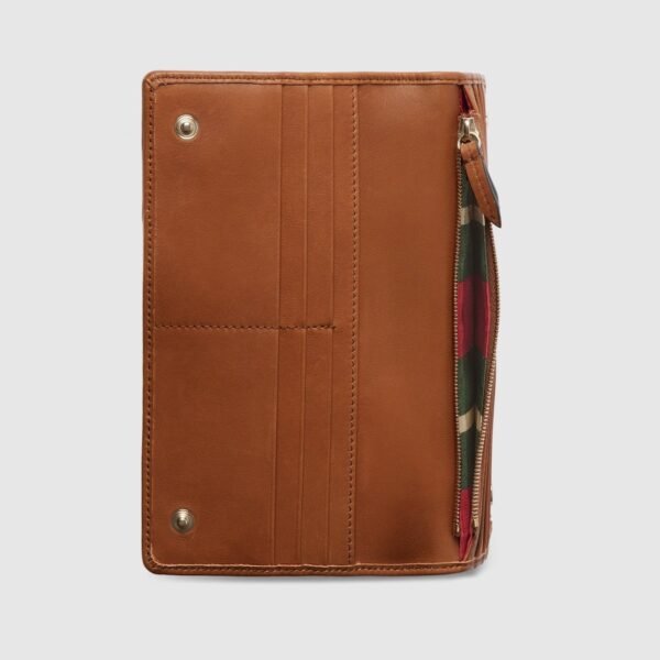 GG Emblem Continental Wallet