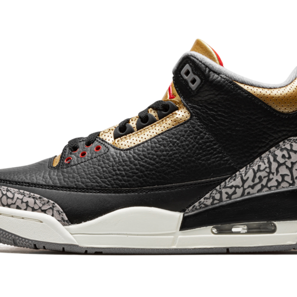 AIR JORDAN 3 WMNS "Black Cement Gold" CK9246 067