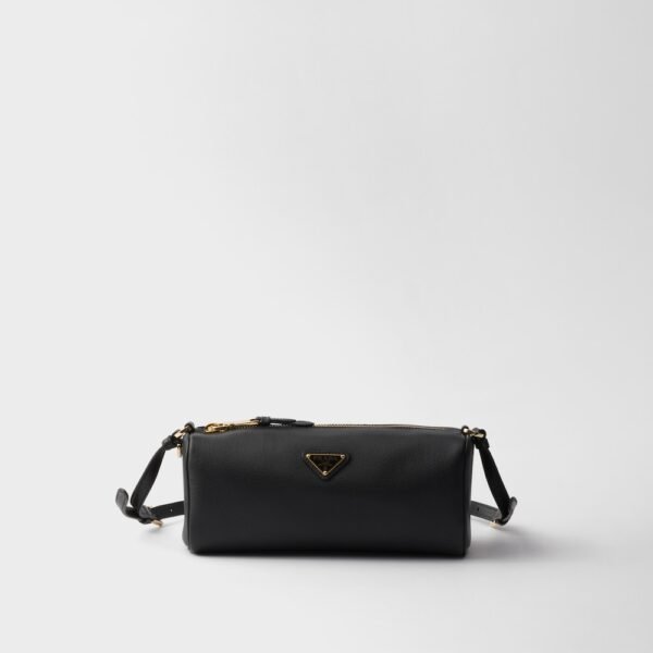 Leather shoulder bag