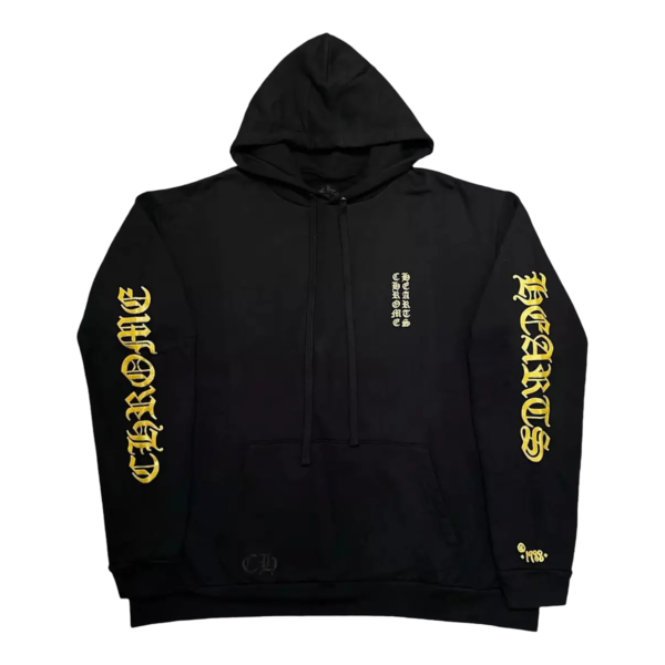 1988 Hoodie Gold Glitter 'Black/Gold "Gold Glitter" CHRM0446