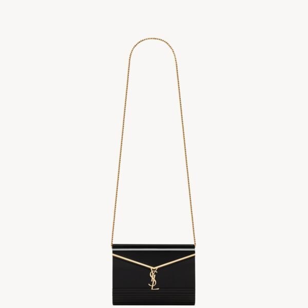YSL Vicky Miniaudiere In Plexiglass