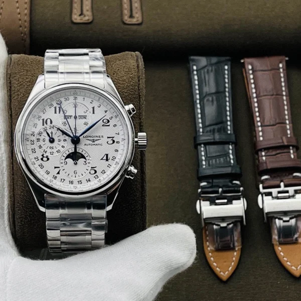 Longines Chronograph Diameter: 42*14.5mm