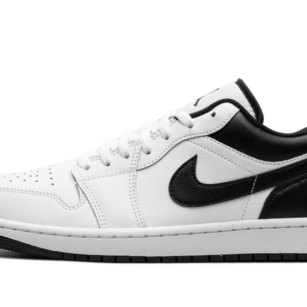 Air Jordan 1 Low "White/Black" 553558 132
