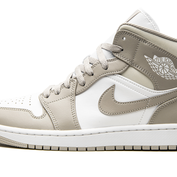 Air Jordan 1 Mid "Linen / College Grey" 554724 082
