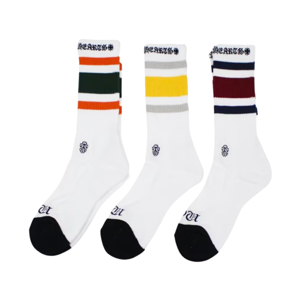 'Miami' Striped Socks "Multi Color" CHRM0145