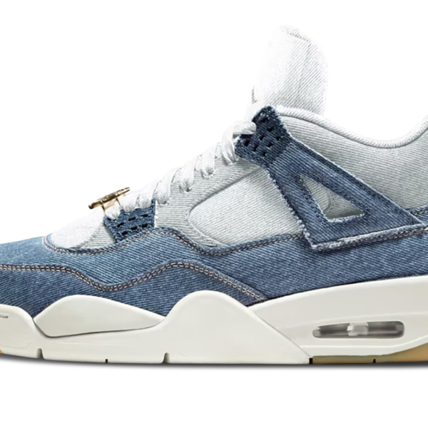 Air Jordan 4 WMNS "Denim - Worn Blue" IB6716 100