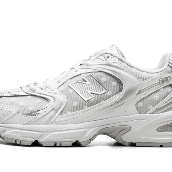 530 "Silver Metallic Polka Dots" U530HFW