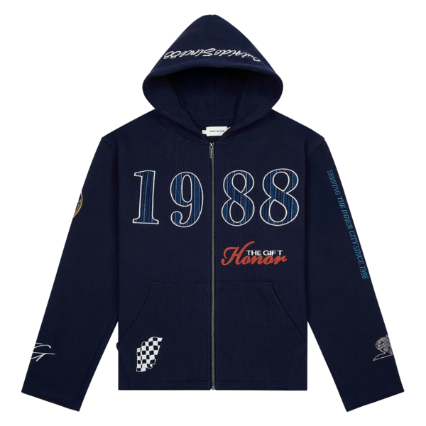 1988 Full Zip Hoodie "Blue" HTG250150