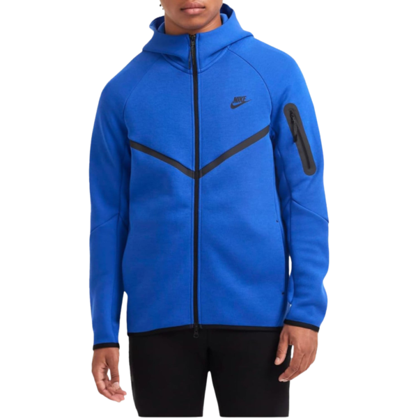Tech Men's Full-zip Windrunner Hoodie "Game Royal/Black" HV0949 480
